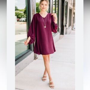 Women’s Maroon Mini Dress